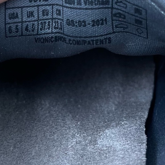 Vionic Jovie Lace-up‎ Canvas Sneaker - Charcoal - Women's Size 6.5 - Picture 11 of 13